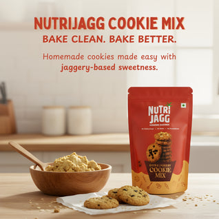 Nutrijagg Oats & Jaggery Cookie Mix(360g)