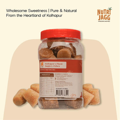 Nutrijagg Kolhapur Jaggery Cubes