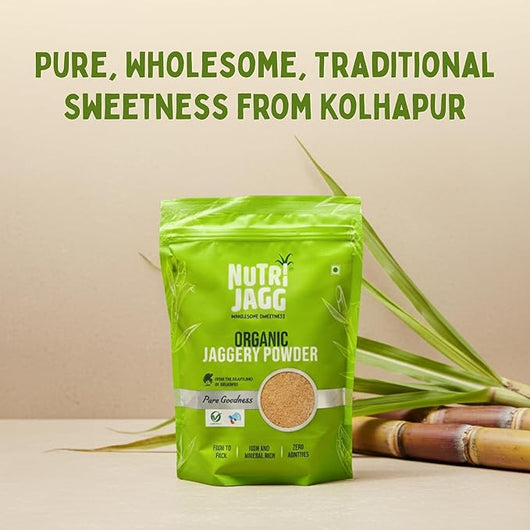 Nutrijagg Kolhapur Organic Jaggery Powder