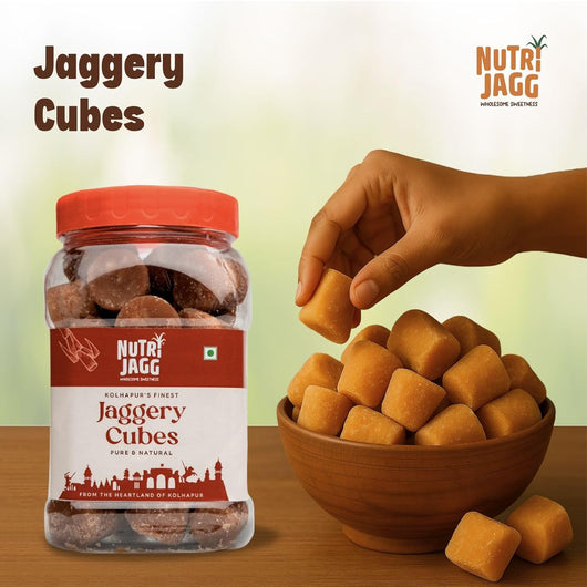 Nutrijagg Kolhapur Jaggery Cubes