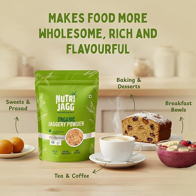 Nutrijagg Kolhapur Organic Jaggery Powder