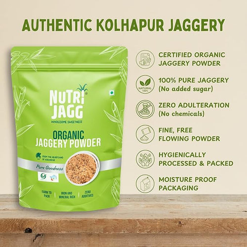 Nutrijagg Kolhapur Organic Jaggery Powder