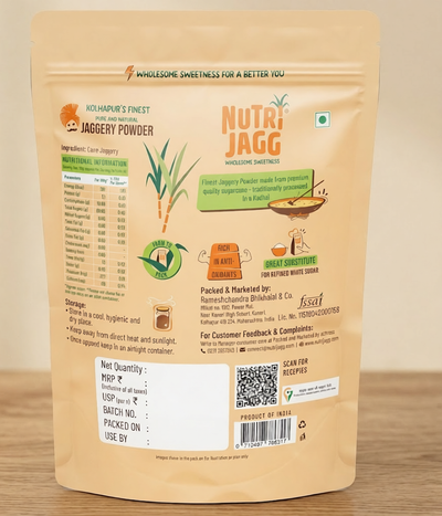 NUTRIJAGG NATURAL AND PURE